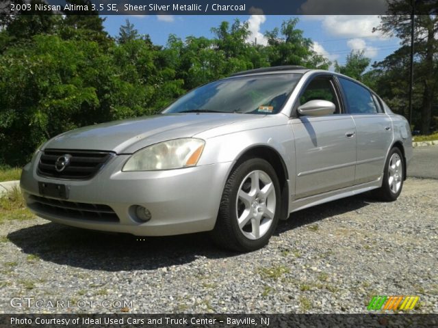 2003 Nissan Altima 3.5 SE in Sheer Silver Metallic