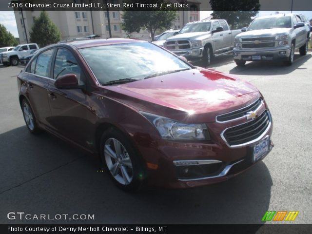 2016 Chevrolet Cruze Limited LT in Siren Red Tintcoat