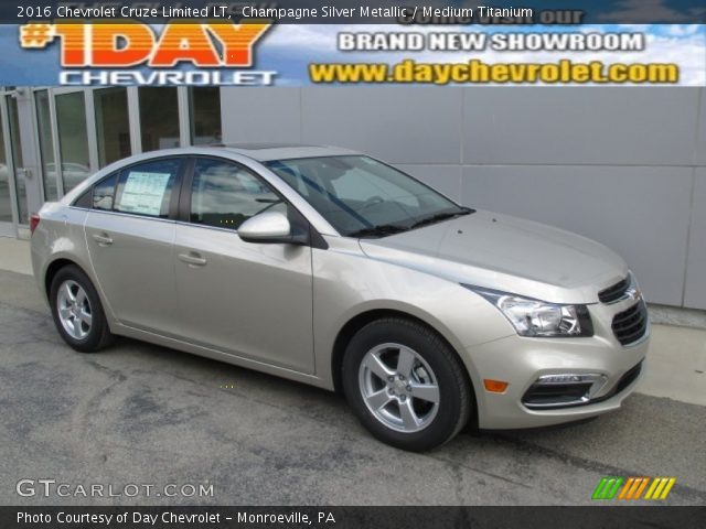 2016 Chevrolet Cruze Limited LT in Champagne Silver Metallic