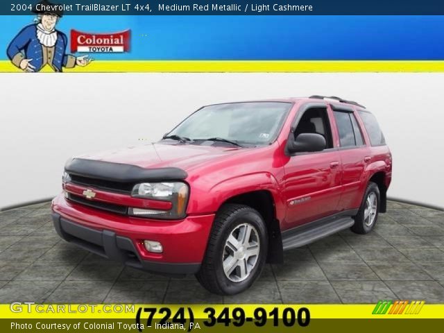 2004 Chevrolet TrailBlazer LT 4x4 in Medium Red Metallic