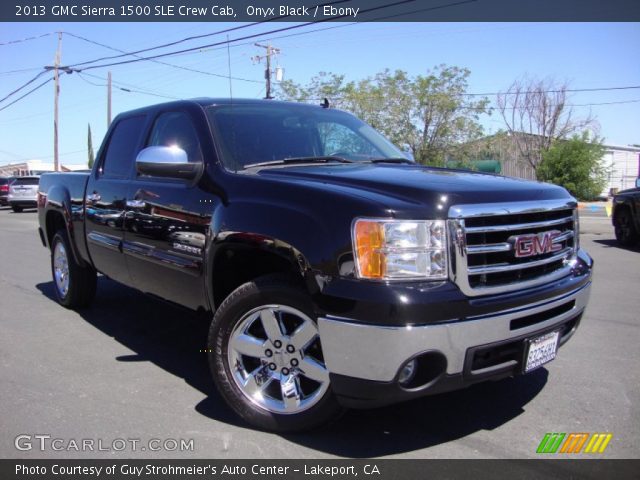 2013 GMC Sierra 1500 SLE Crew Cab in Onyx Black