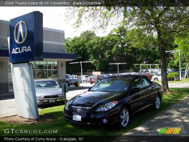 2006 Toyota Solara SE V6 Convertible in Black