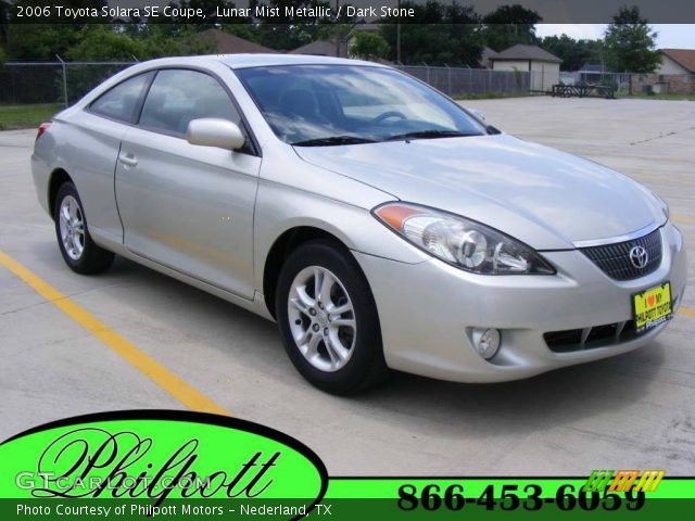 2006 Toyota Solara SE Coupe in Lunar Mist Metallic