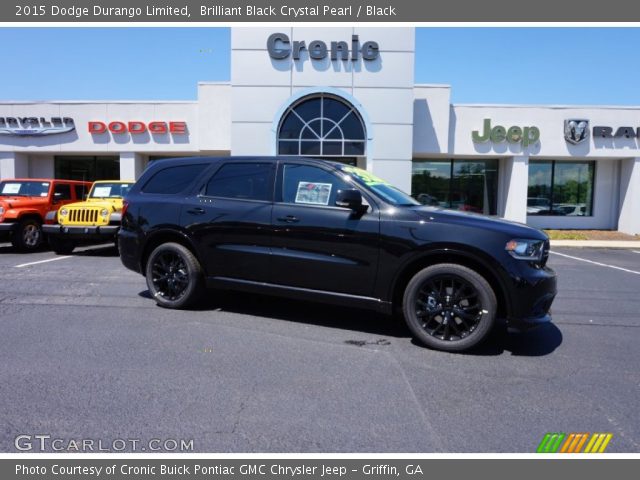 2015 Dodge Durango Limited in Brilliant Black Crystal Pearl