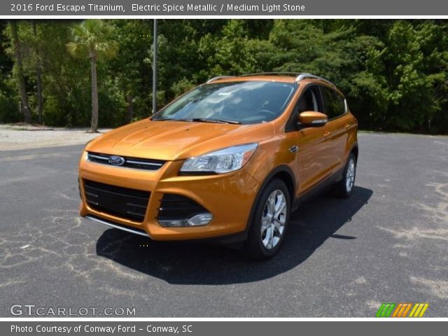 2016 Ford Escape Titanium in Electric Spice Metallic