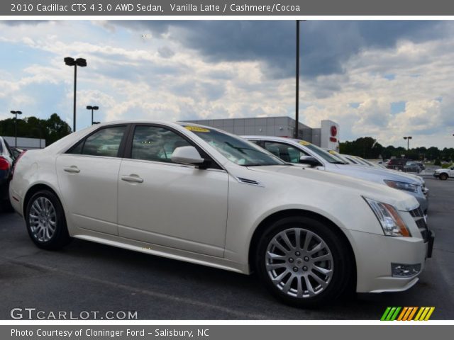 2010 Cadillac CTS 4 3.0 AWD Sedan in Vanilla Latte