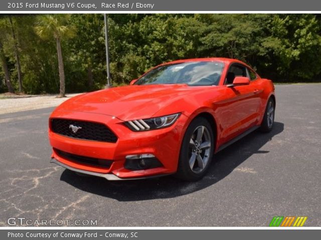 2015 Ford Mustang V6 Coupe in Race Red