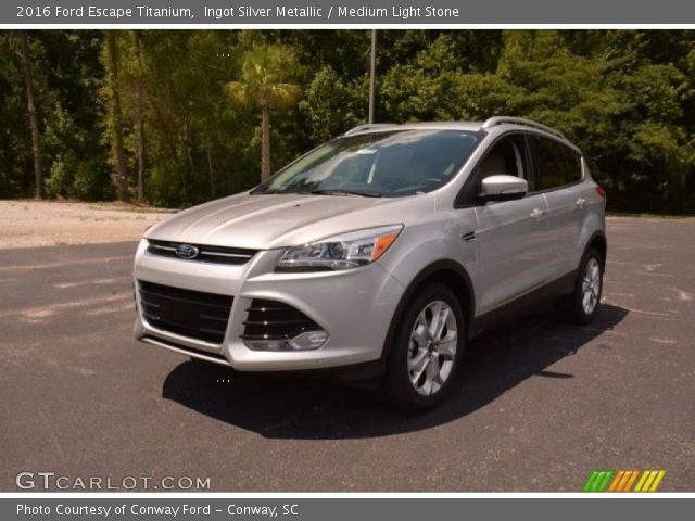 2016 Ford Escape Titanium in Ingot Silver Metallic