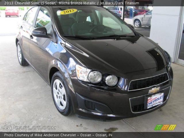 2013 Chevrolet Sonic LS Sedan in Mocha Bronze Metallic