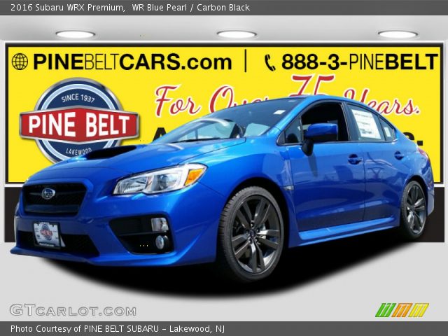 2016 Subaru WRX Premium in WR Blue Pearl