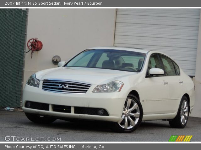 2007 Infiniti M 35 Sport Sedan in Ivory Pearl
