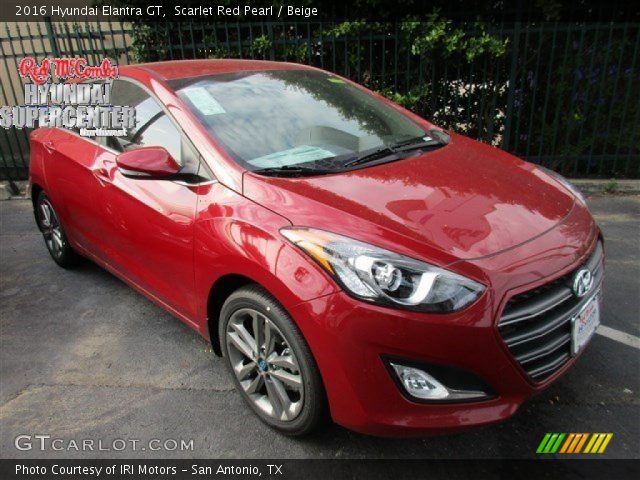 2016 Hyundai Elantra GT  in Scarlet Red Pearl