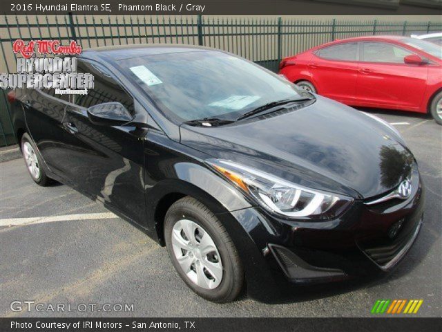 2016 Hyundai Elantra SE in Phantom Black