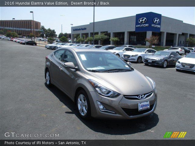 2016 Hyundai Elantra Value Edition in Desert Bronze