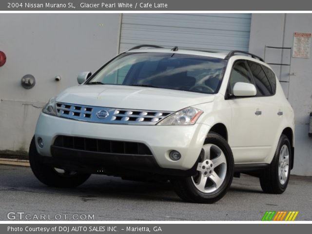 2004 Nissan Murano SL in Glacier Pearl White