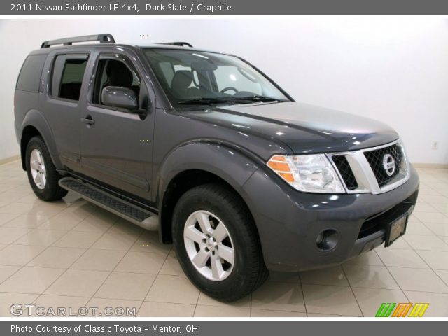 2011 Nissan Pathfinder LE 4x4 in Dark Slate