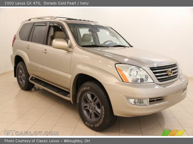 2003 Lexus GX 470 in Dorado Gold Pearl