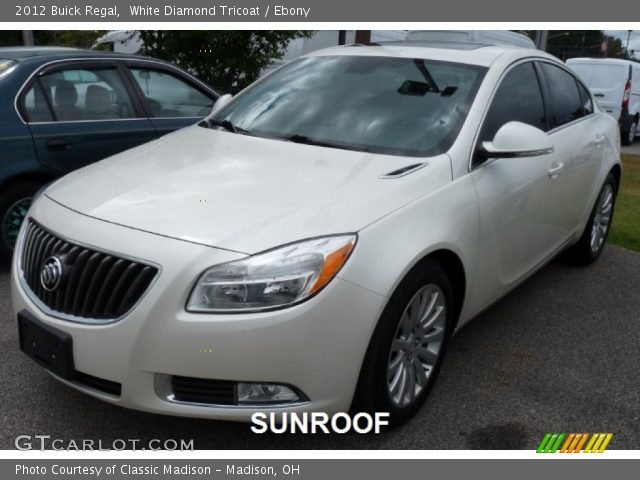 2012 Buick Regal  in White Diamond Tricoat