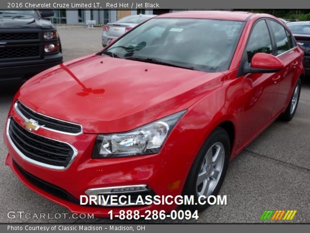 2016 Chevrolet Cruze Limited LT in Red Hot