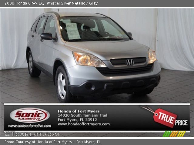 2008 Honda CR-V LX in Whistler Silver Metallic