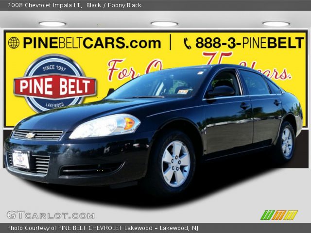 2008 Chevrolet Impala LT in Black