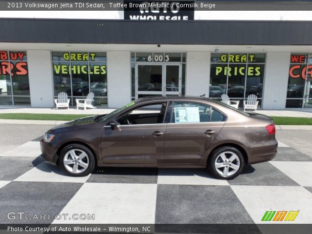 2013 Volkswagen Jetta TDI Sedan in Toffee Brown Metallic