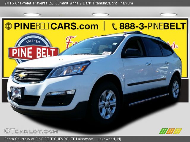 2016 Chevrolet Traverse LS in Summit White