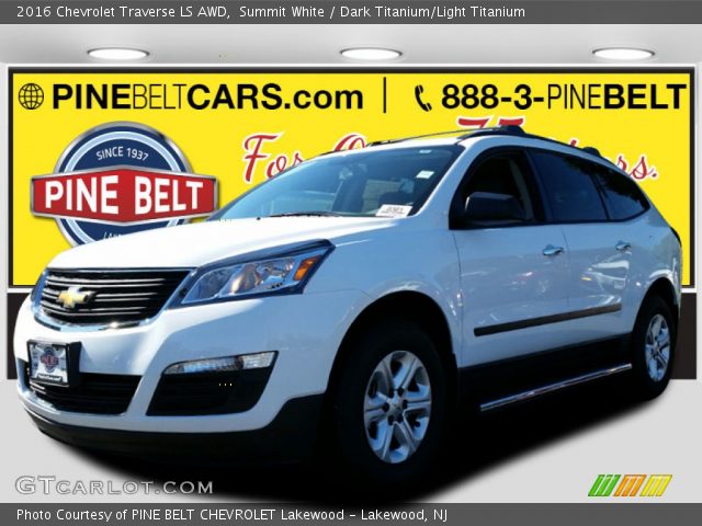 2016 Chevrolet Traverse LS AWD in Summit White