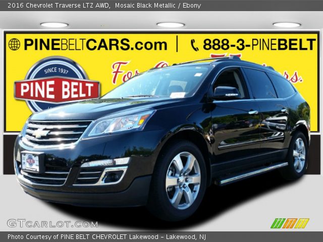 2016 Chevrolet Traverse LTZ AWD in Mosaic Black Metallic