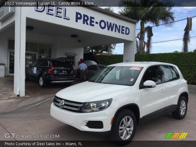 2012 Volkswagen Tiguan LE in Candy White