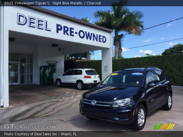 2015 Volkswagen Tiguan S in Night Blue Metallic