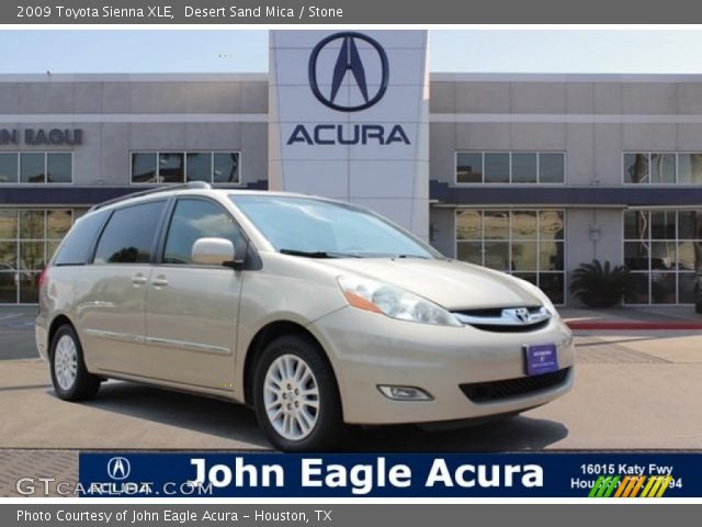 2009 Toyota Sienna XLE in Desert Sand Mica