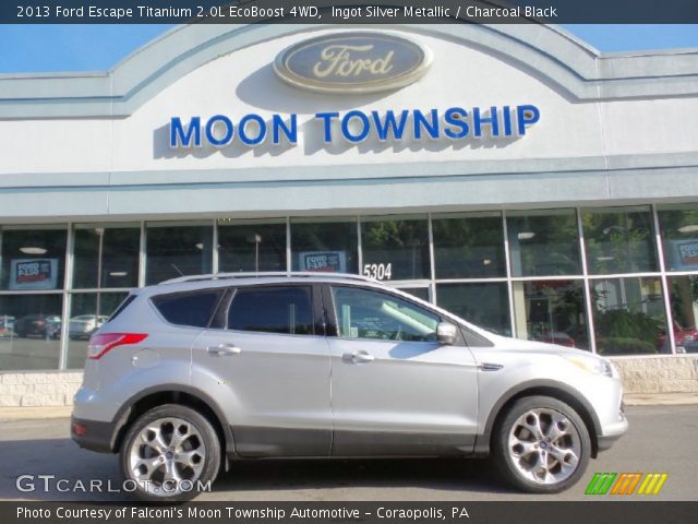 2013 Ford Escape Titanium 2.0L EcoBoost 4WD in Ingot Silver Metallic