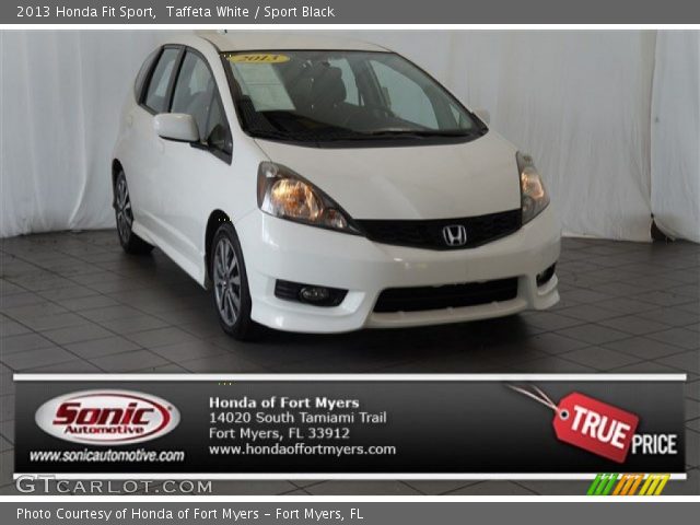2013 Honda Fit Sport in Taffeta White