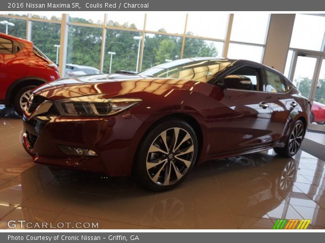 2016 Nissan Maxima SR in Coulis Red