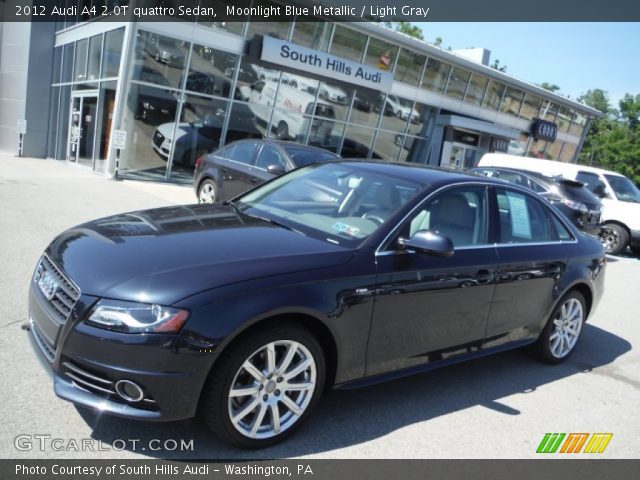 2012 Audi A4 2.0T quattro Sedan in Moonlight Blue Metallic