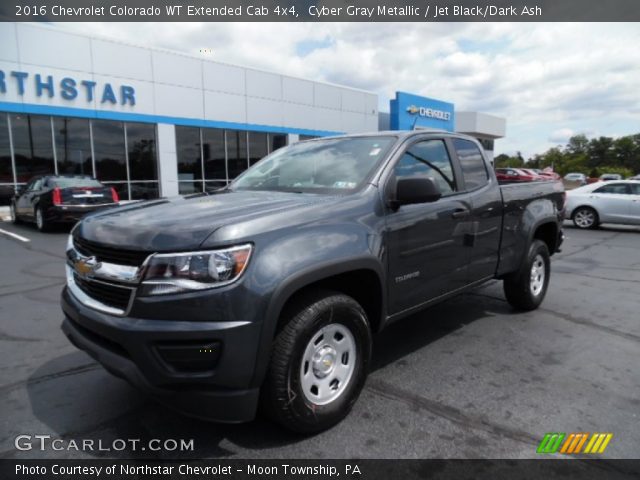 2016 Chevrolet Colorado WT Extended Cab 4x4 in Cyber Gray Metallic