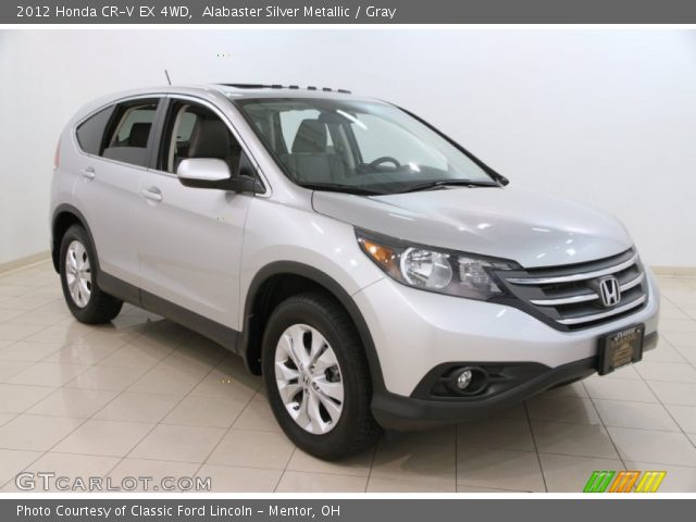 2012 Honda CR-V EX 4WD in Alabaster Silver Metallic