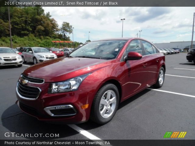 2016 Chevrolet Cruze Limited LT in Siren Red Tintcoat