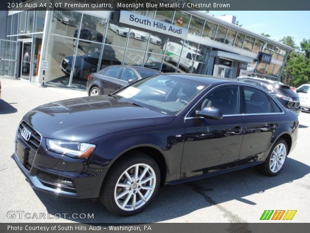 2016 Audi A4 2.0T Premium quattro in Moonlight Blue Metallic