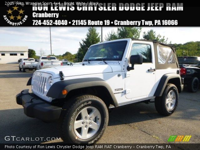 2015 Jeep Wrangler Sport 4x4 in Bright White