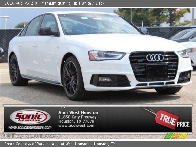 2016 Audi A4 2.0T Premium quattro in Ibis White