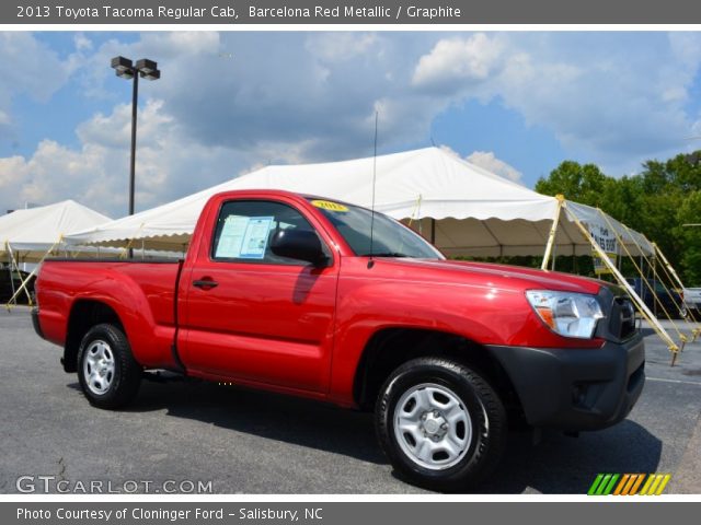 2013 Toyota Tacoma Regular Cab in Barcelona Red Metallic