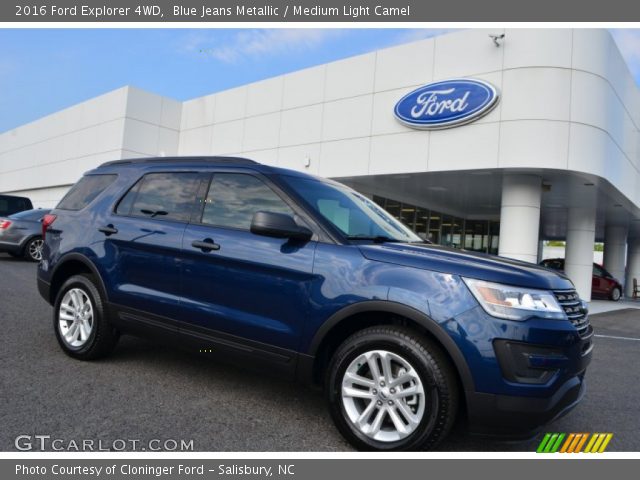 2016 Ford Explorer 4WD in Blue Jeans Metallic