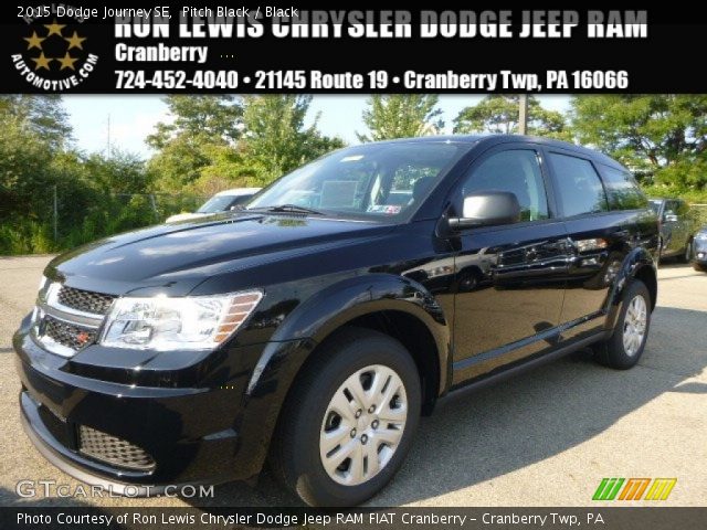 2015 Dodge Journey SE in Pitch Black