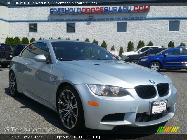 2008 BMW M3 Convertible in Silverstone Metallic