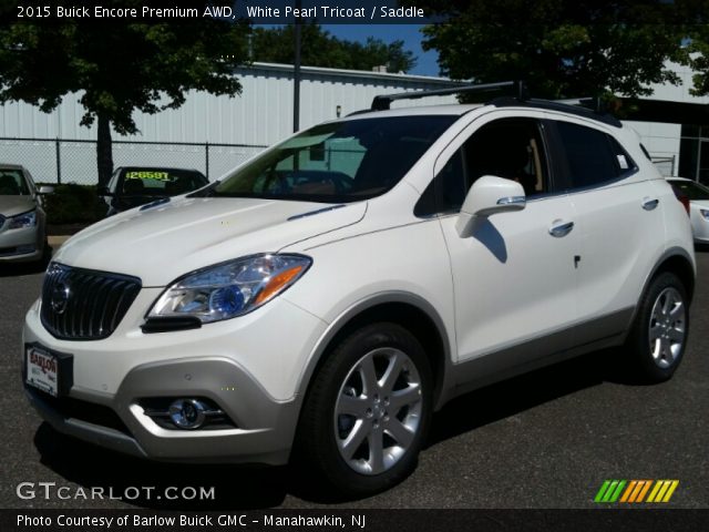 2015 Buick Encore Premium AWD in White Pearl Tricoat