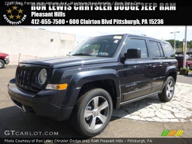2016 Jeep Patriot High Altitude 4x4 in Maximum Steel Metallic