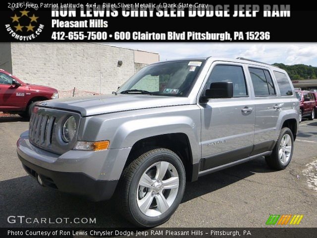 2016 Jeep Patriot Latitude 4x4 in Billet Silver Metallic