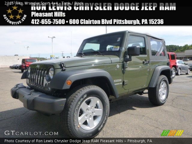 2015 Jeep Wrangler Sport 4x4 in Tank